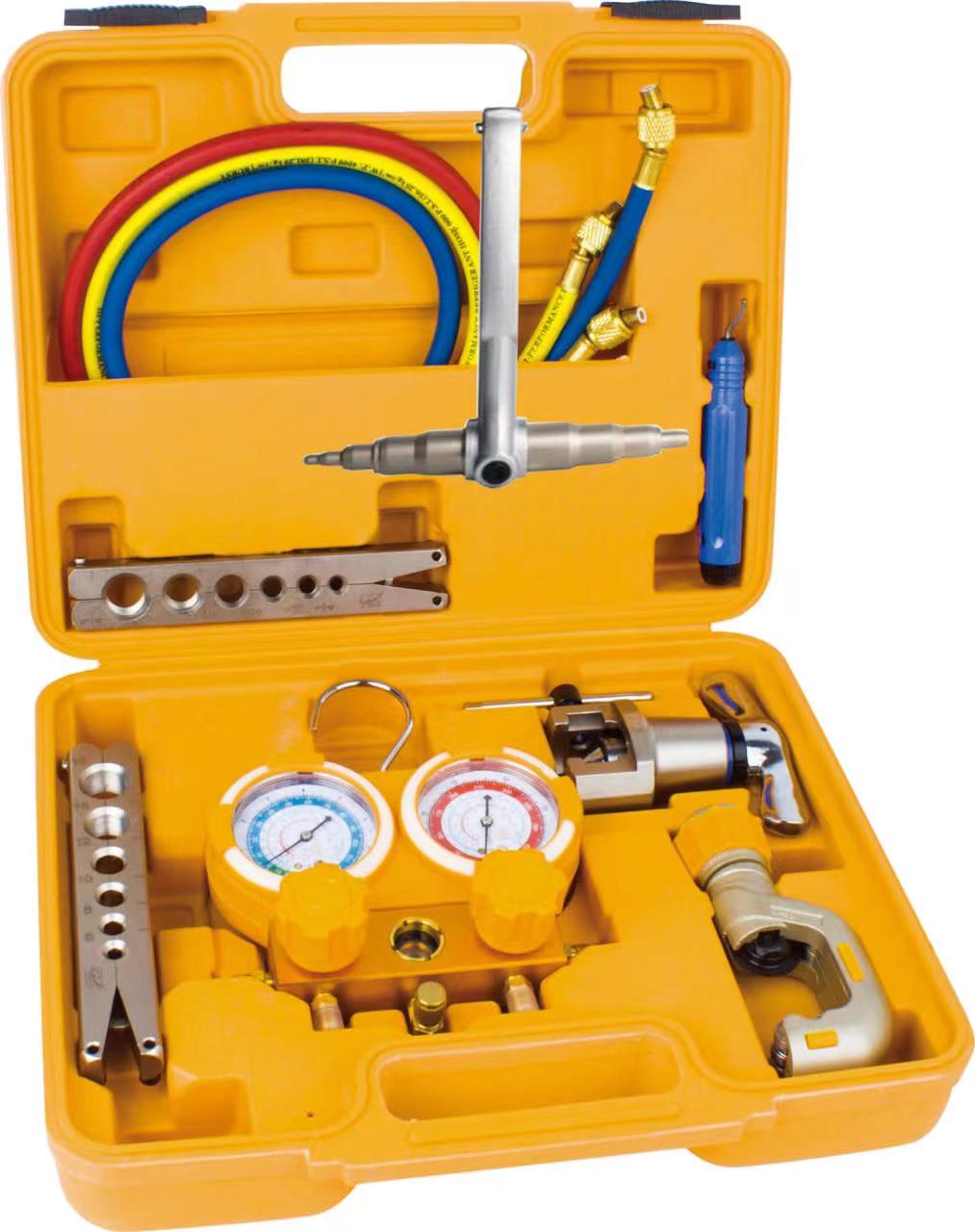 ZR-M50360-5E Flaring Tools Kits with Manifold Gauge